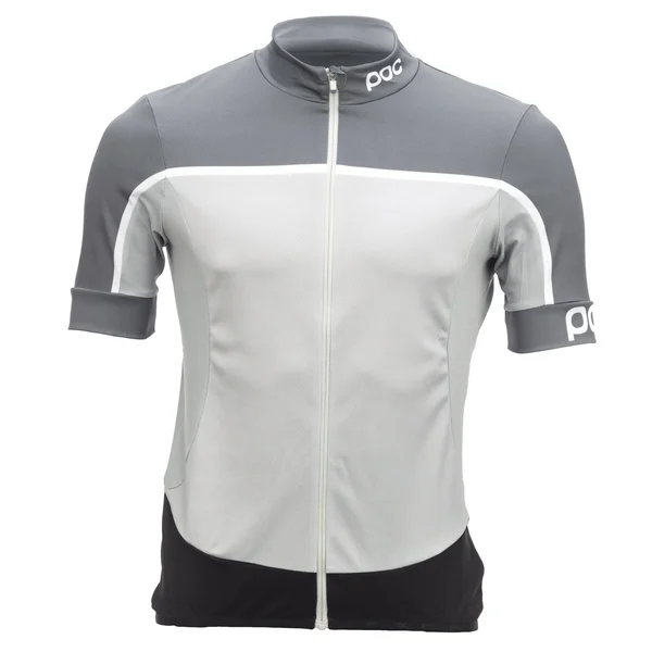 POC Essential Road Block Jersey - Men's Steel Multi Grey, S