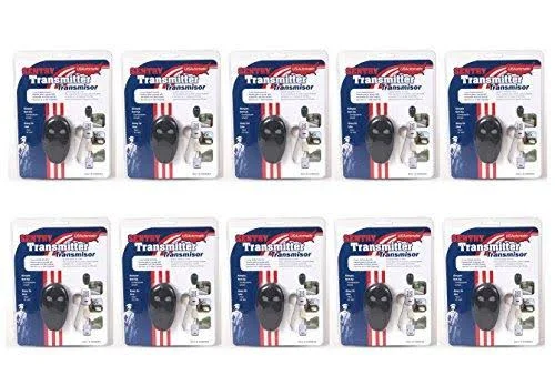 USAutomatic 030213-10 Two Button Transmitter Remote for Sentry Gate Operators 10-Pack