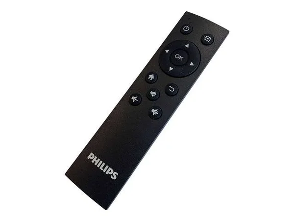 Philips - NeoPix Easy+ LCD Mini Projector - Black/Silver