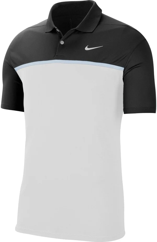 Nike Dri-Fit Victory Golf Polo Black/White Large