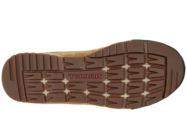 Merrell Men's Burnt Rock Travel Suede - Size: 12, Butternut