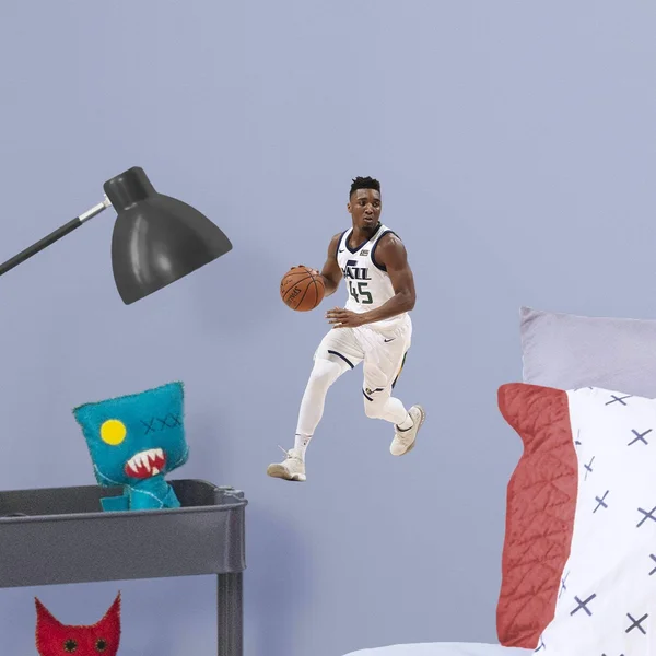 Fathead Donovan Mitchell - X-Large Officially Licensed NBA Removable Wall Decal - Size: XL