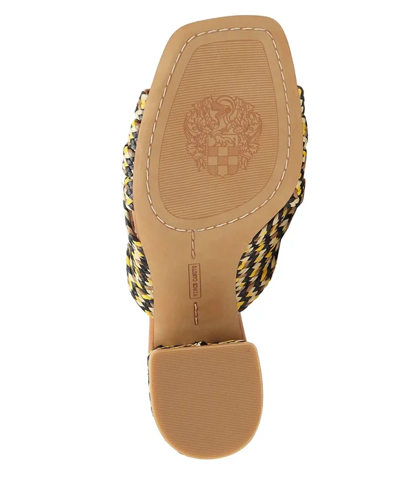 Women's Vince Camuto Carindil Slide Sandal - Size 6.5 M - Brown
