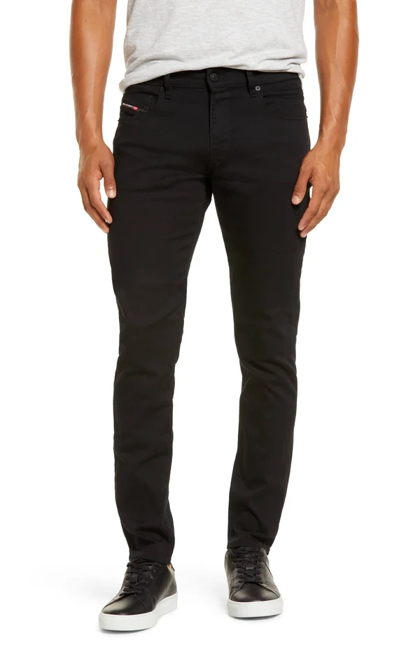 Diesel D-Strukt Slim Fit Jeans - Black - 29