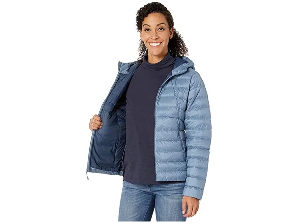 Mountain Hardwear Rhea Ridge Hooded Jacket - Women's Light Zinc, XL