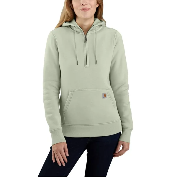 Carhartt Women's Regular Clarksburg Half Zip Hooded Sweatshirt