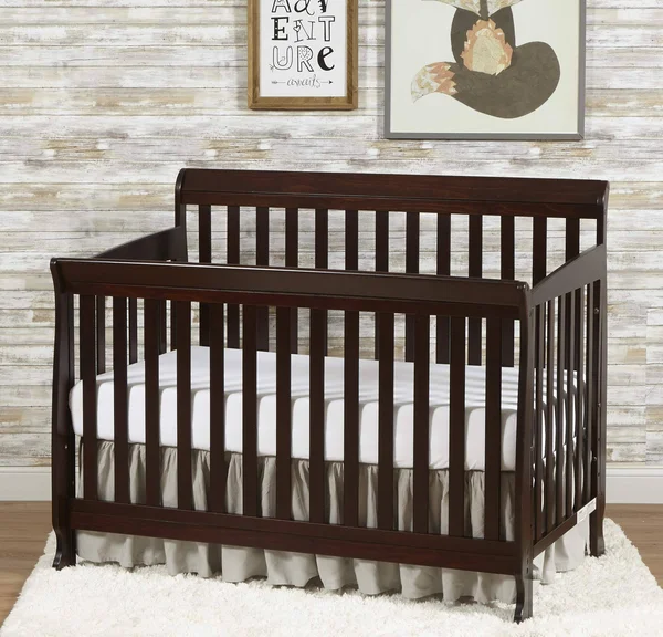 Suite Bebe Riley Lifetime 4-in-1 Crib in Espresso - 11400-ESP