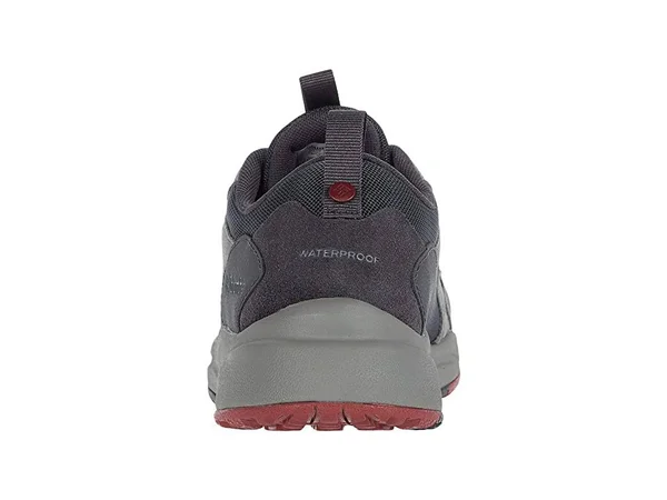 Columbia Men's Pivot Waterproof Shoe - 11 - Shark, Red Element