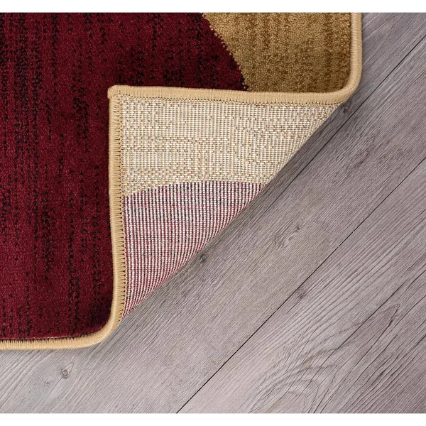 Bliss Rugs Festival Area Rug Circles 5x8