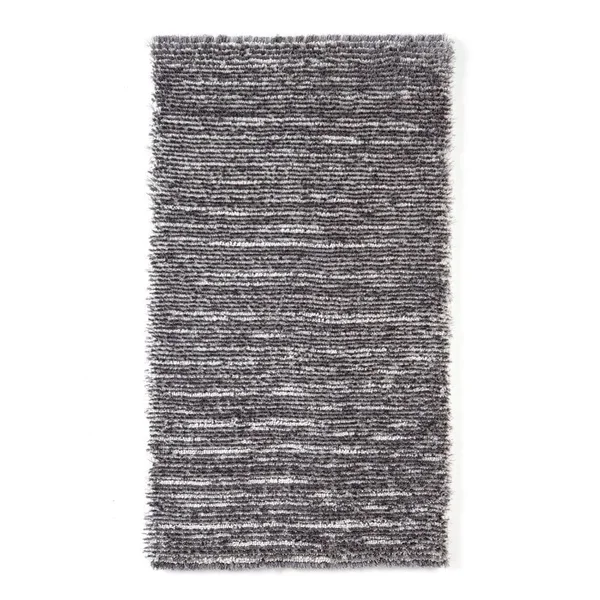 Alexander Home Elle Soft Plush Shag Rug - Denim 3&6x22 x 5&6x22