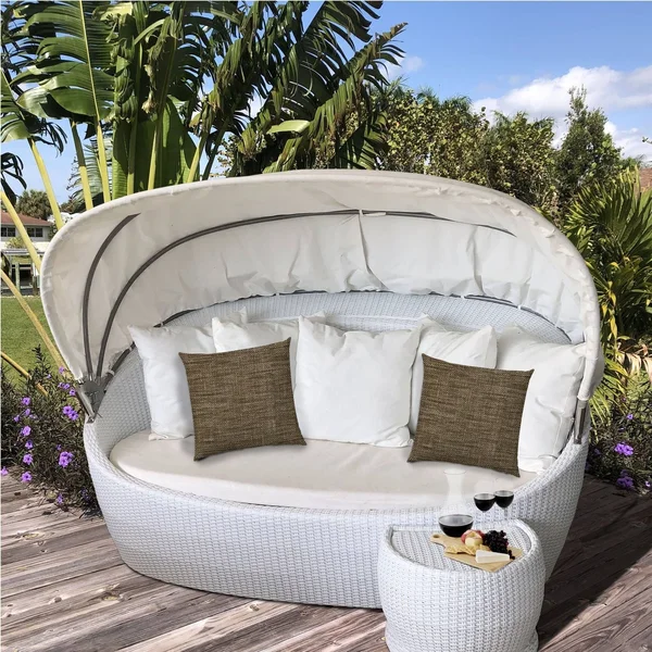 Pacifica Sea Brown Indoor/Outdoor Pillow with Sewn Closure by Havenside Home - Dark Brown, Espresso, Gray, Tan, Beige