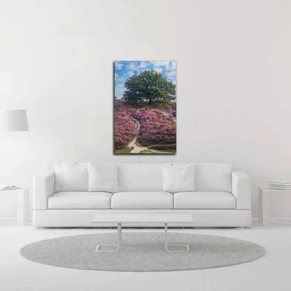 36x22 x 24x22 Purple Heath by Lars Van De Goor Print on Canvas