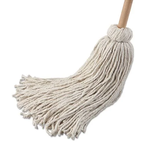 Boardwalk 132C Wooden Handle Deck Mop - Cotton 54 in.