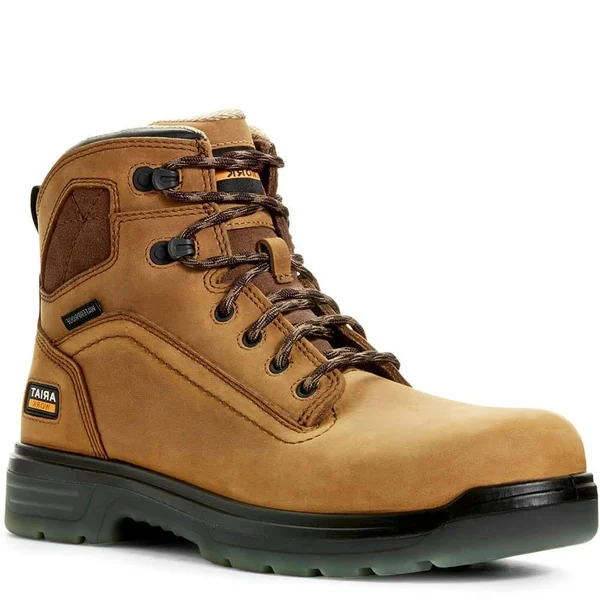 Ariat Men's Turbo 6x22 Waterproof Work Boot - Aged Bark