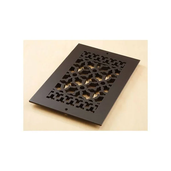 Reggio Registers 814-ANH Scroll Series 12x22 x 6x22 Floor Grille - Bronze