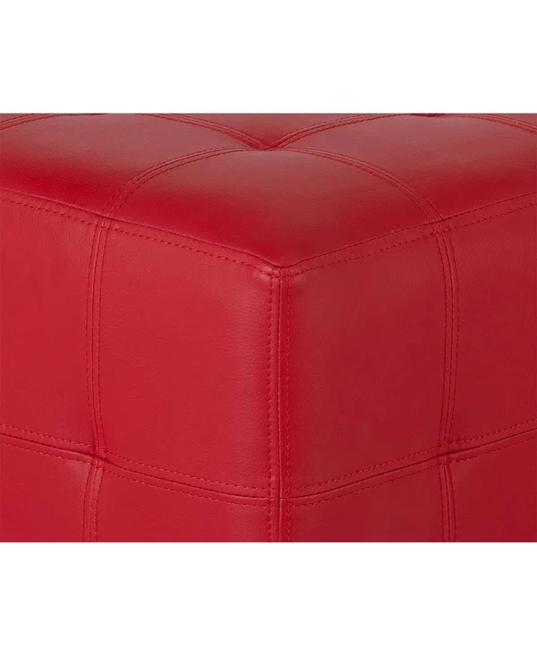 Sunpan Dario Ottoman - White