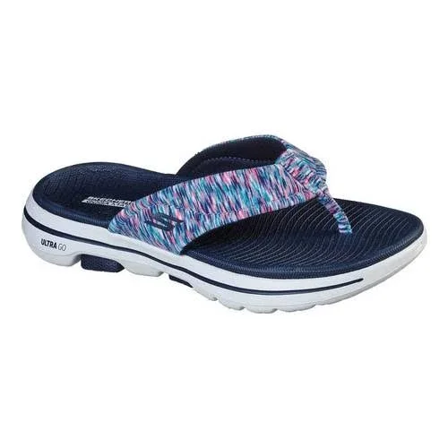 Skechers Women's GOwalk 5 Destined Flip Flop