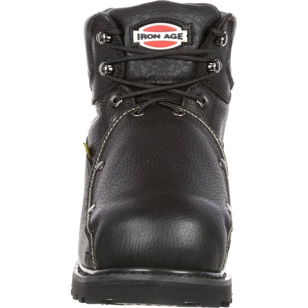 Iron Age Men's Ground Breaker Work Boots - Black