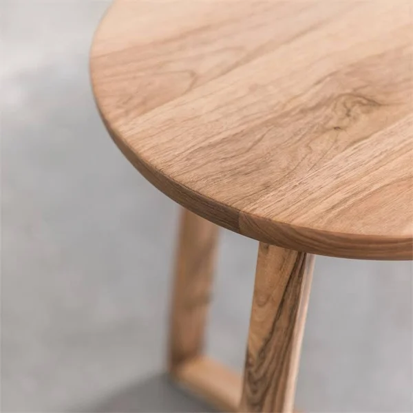 Gingko Oslo Side Table - Natural Walnut