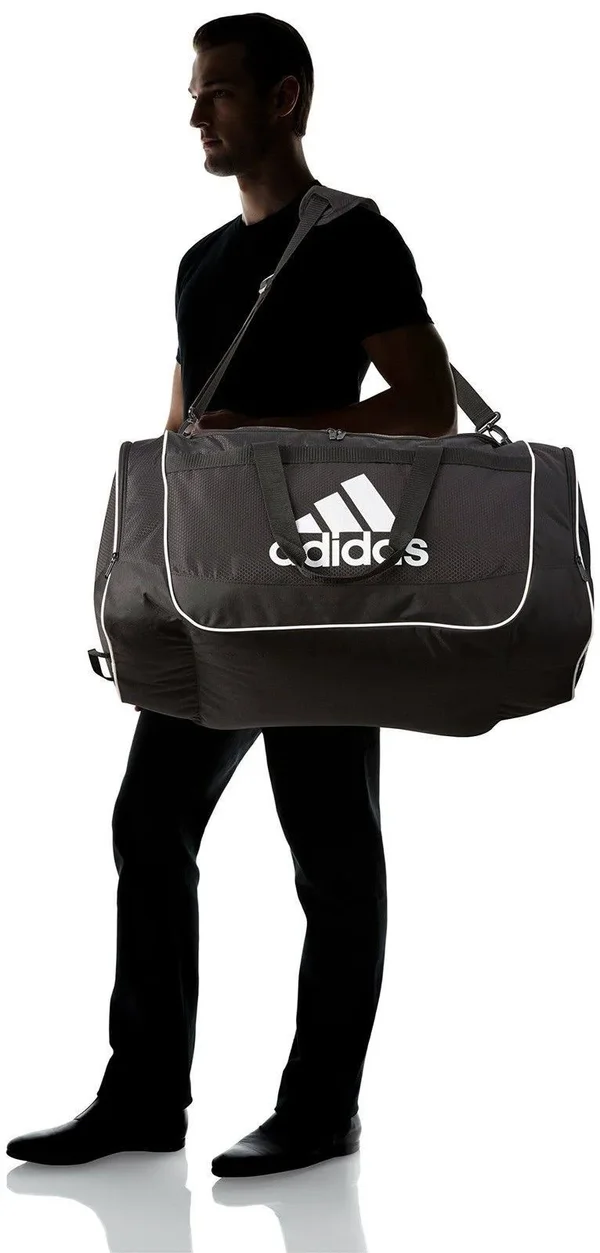 Adidas Defender II Duffel Bag Black Medium
