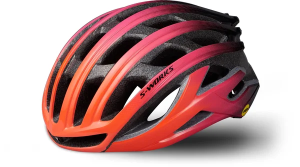 S-Works Prevail II ANGi MIPS Helmet Acid Lava/Acid Purple - L