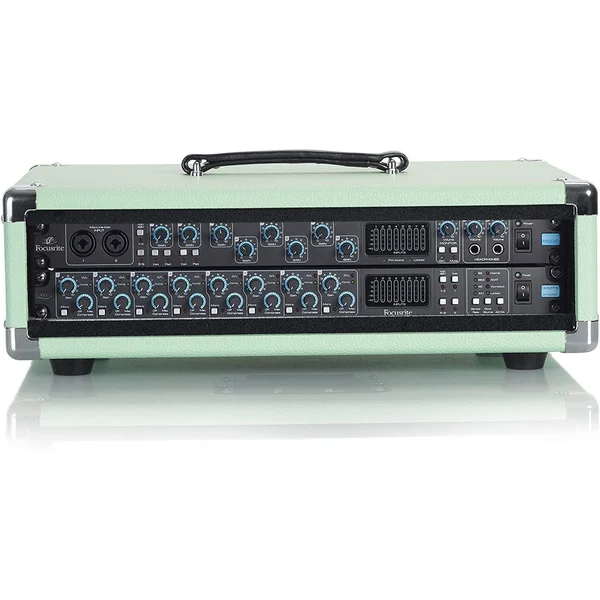 Gator GR-RETRORACK-2SG Vintage Amp Vibe Rack Case - 2U Seafoam Green