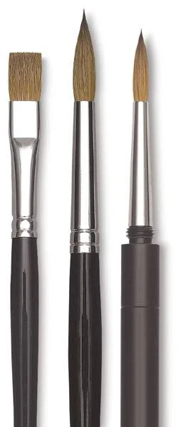 Da Vinci Maestro Kolinsky Brush - Miniaturist - Short Handle, Size 11