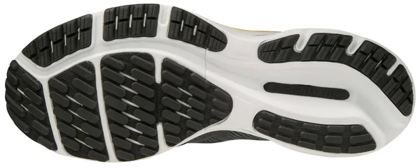 Mizuno Men's Wave Rider 24 Safety Yellow-Nimbus Cloud, 13