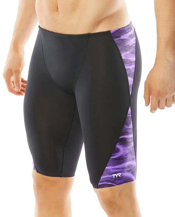 TYR SAMBS7A Men's Lambent Blade Jammer Swimsuit - Purple - 26