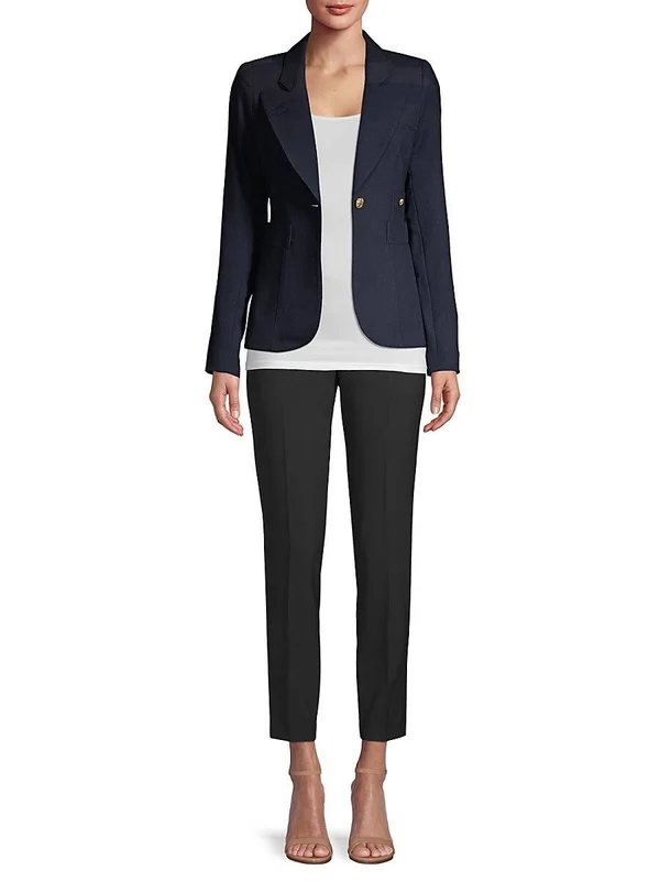 Smythe Women's Duchess Wool Blazer - Black - Size 8