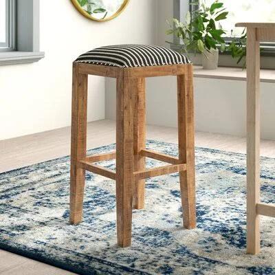 Larry 30x22 Bar Stool Mistana