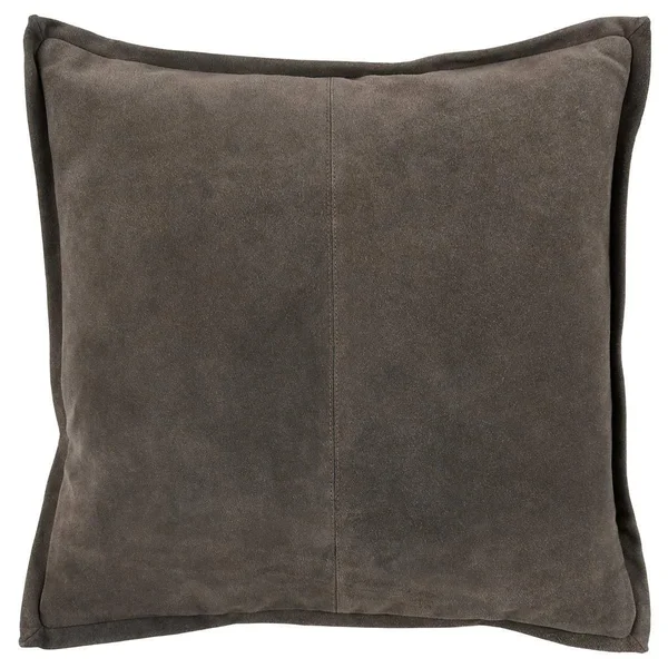 Kosas Home Falcon Suede 20x22 Throw Pillow - Gray