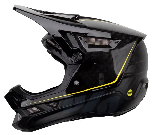 100% Aircraft MIPS Carbon Full-Face Helmet-Raw Black