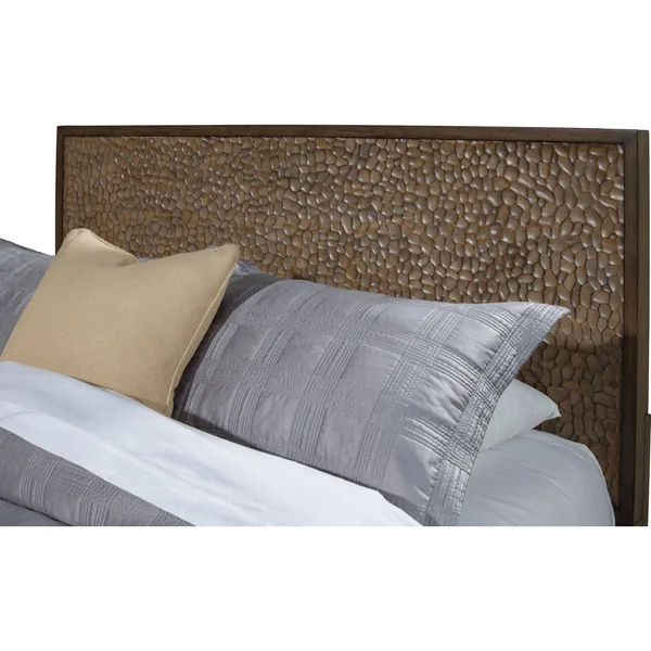 Alpine Furniture Brown Pearl Headboard - Brown Bronze - Queen