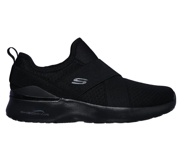 Women's Skechers Skech-Air Dynamight Easy Call Sneaker, Size: 7.5, Black