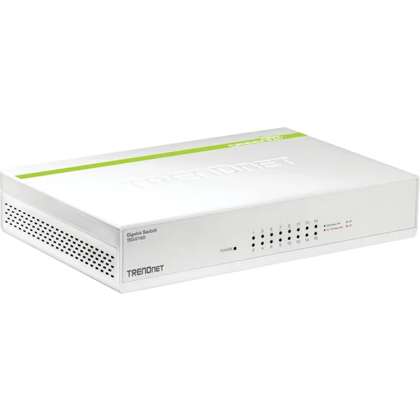 TRENDnet TEG S16D Switch - 16 Ethernet Ports