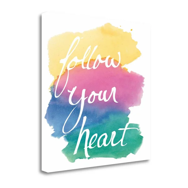 Tangletown Fine Art Colorburst II Heart Sq by Mike Schick