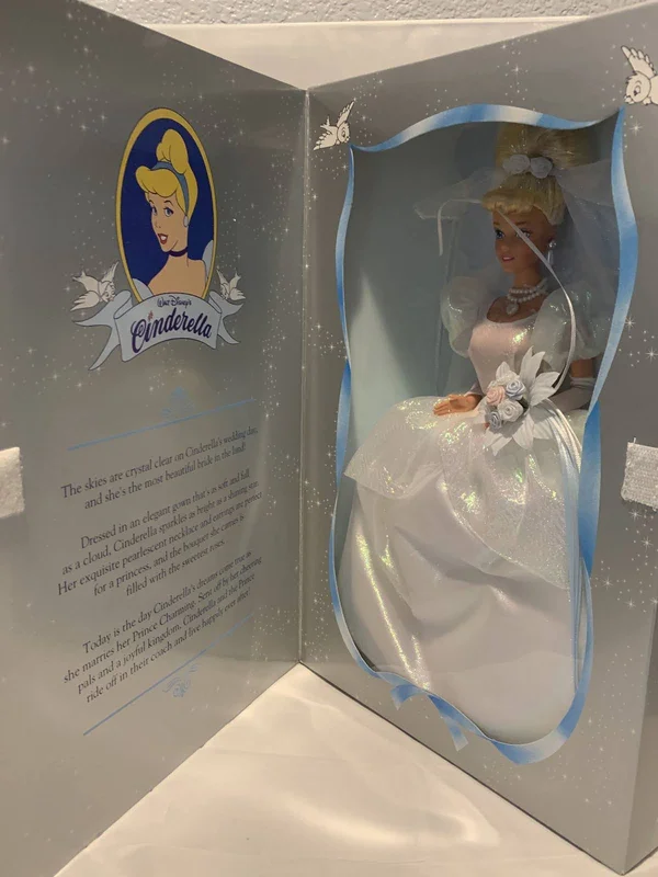 Mattel Disney Wedding Cinderella Barbie, 1995, 45th Anniversary