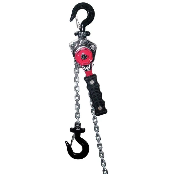 Dayton 5YGF5 Lever Chain Hoist - 550 lb Load Capacity, 5 ft Hoist Lift