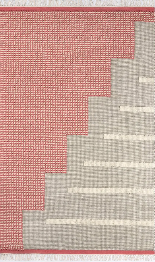 Novogratz Karl Area Rug - Pink, 2&3x22 x 8& Runner