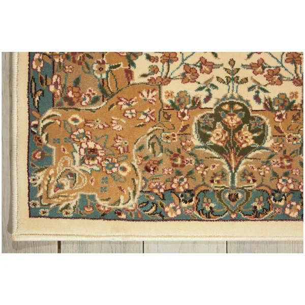 Kathy Ireland Antiquities Area Rug, Ivory, 2&2x22 x 7&6x22