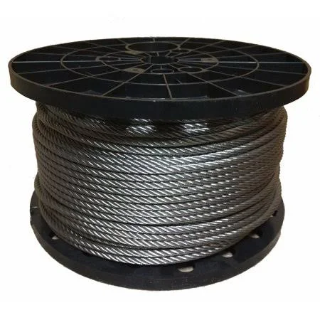 1/2 inch Stainless Steel Wire Rope Cable 6x19 IWRC Type 304 (250 Feet)