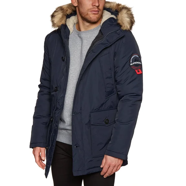 Superdry Everest Parka Jacket - Navy