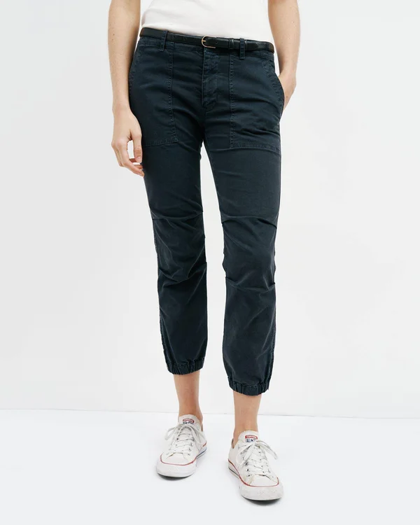 Nili Lotan Cropped Military Pant