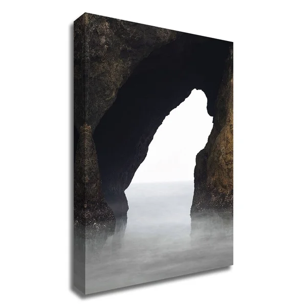 35x22 x 25x22 Ocean Rock by Design Fabrikken Print on Canvas