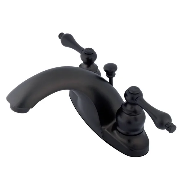 Kingston Brass KB7645AL English Country 4-Inch Centerset Lavatory Faucet - Oil Rubbed Bronze