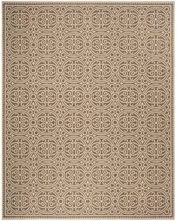 Safavieh 6&-7x22 x 6&-7x22 Round Beach House BHS134C Cream Beige Rug