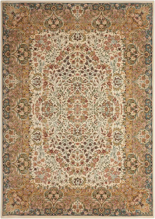 Kathy Ireland Antiquities Area Rug, Ivory, 2&2x22 x 7&6x22