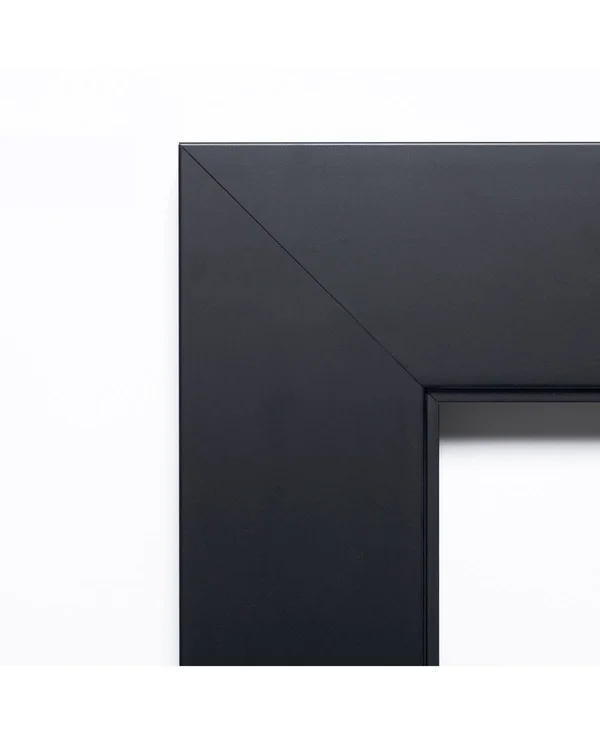 Bathroom Mirror Large - Corvino Black 33 x 27-Inch, Amanti Art