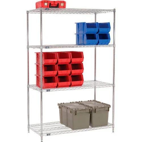 Nexel Shelving 24547C Starter Shelving Unit Wire